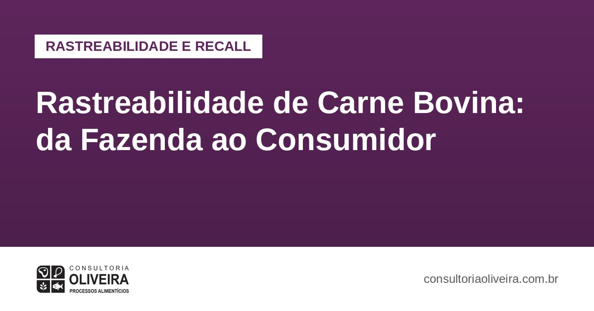 Rastreabilidade de Carne Bovina: da Fazenda ao Consumidor